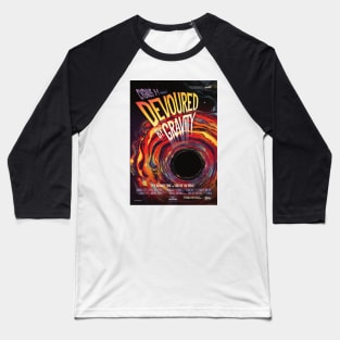 Devoured by Gravity NASA Space Comic Book Cover Baseball T-Shirt